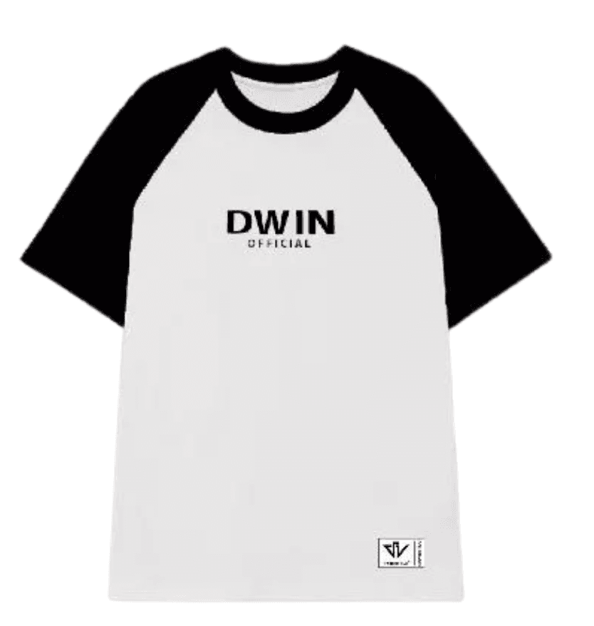 Áo thun raglan nam nữ DWIN phông tay lỡ cotton unisex oversize form rộng