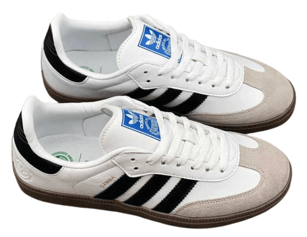 Giày Adidas Samba Vegan White Black Gum Full Box