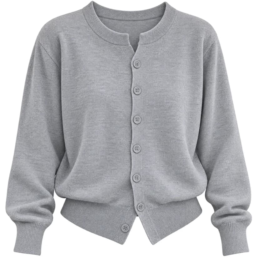 Áo Cardigan Len Mỏng Vintage Cho Nữ, Áo Khoác Ngoài Nhẹ Nhàng Vintage Mẫu Mới 2026- A613