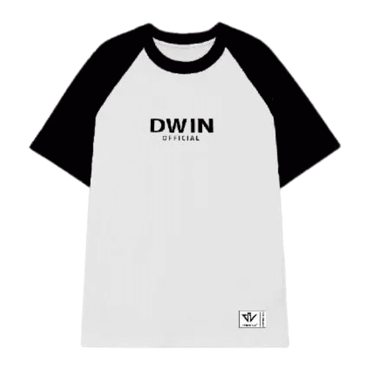 Áo thun raglan DWIN phông tay lỡ form rộng
