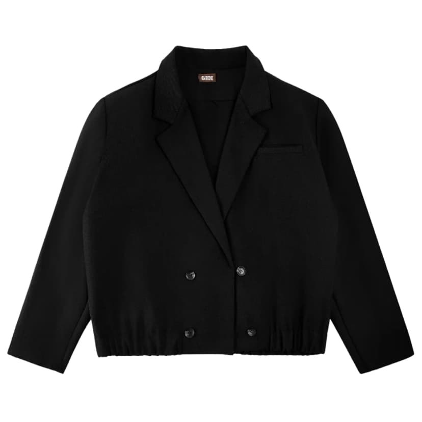 Set Blazer Mavis Talis form rộng tay dài lịch sự- áo blazer dày dặn có đệm vai tinh tế chất vải Premium Ponte Roma GIDI