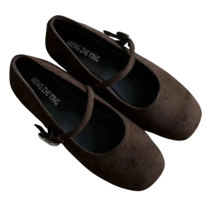 Giày Mary Jane nữ KICHI kiểu dáng cổ điển, phong cách vintage thanh lịch mã TKC