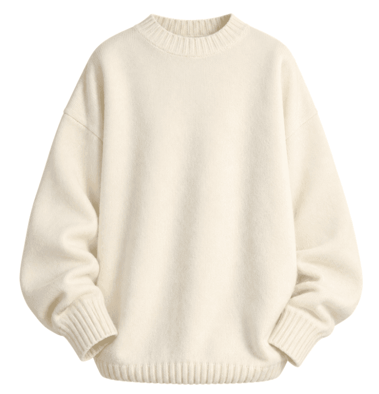 Áo Len Nam Đỏ Trơn Cotton Cao Cấp - Form Rộng M-5XL, Thiết Kế Tối Giản Phối Đồ Dễ Dàng