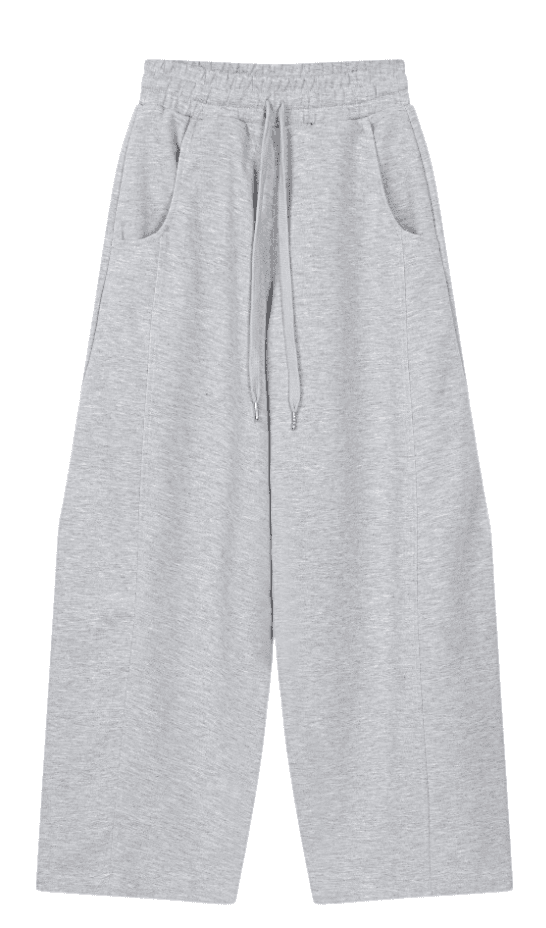 QUẦN NỈ FORM RỘNG FABRICLISM UNISEX - Quần nỉ ống cong tôn dáng, chất liệu nỉ 2 da, thoải mái, phong cách